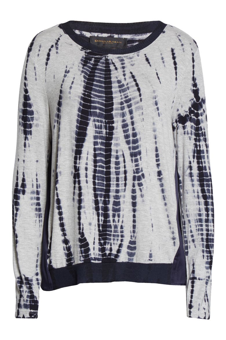 Tie Dye Top, Alternate, color, HTHR GREY COMBO