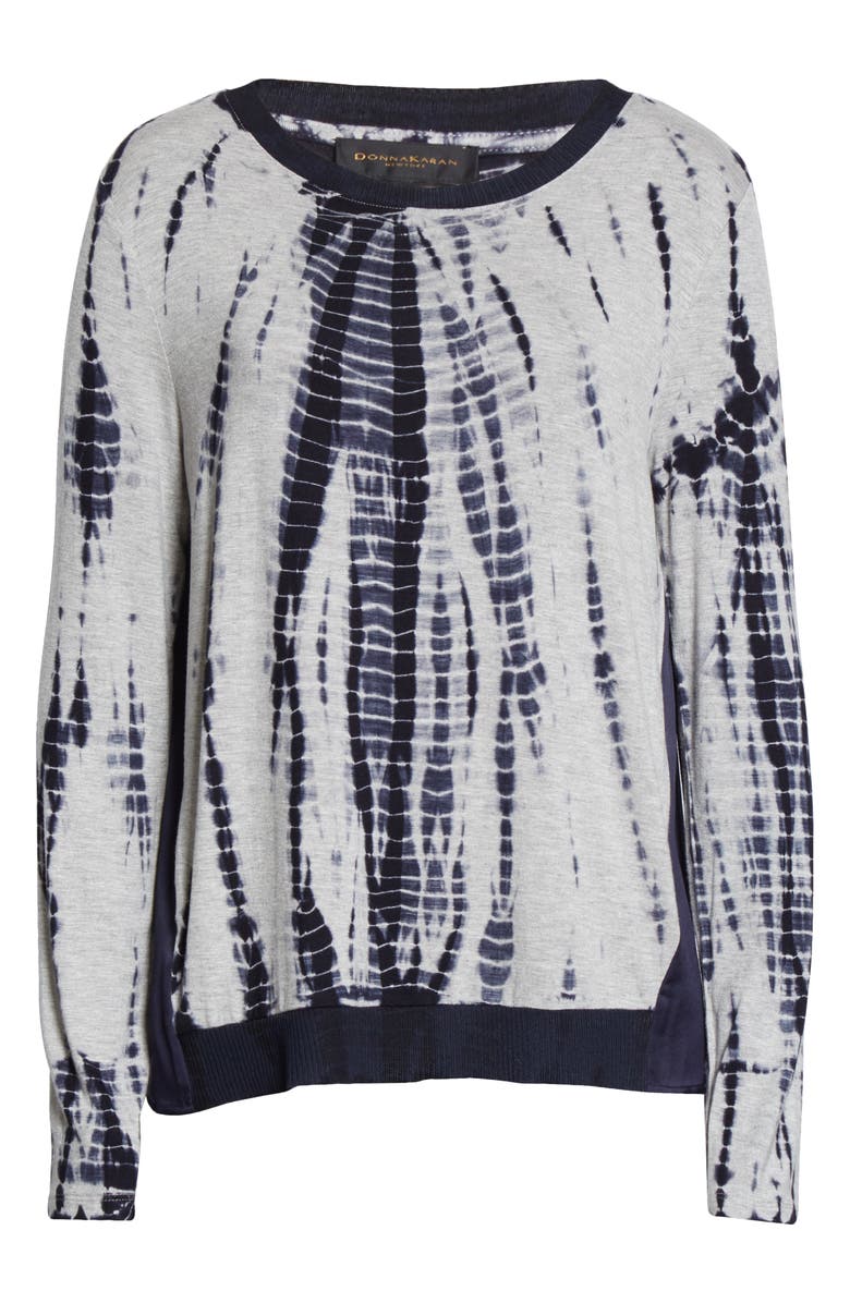 Donna Karan New York Tie Dye Top, Alternate, color, 