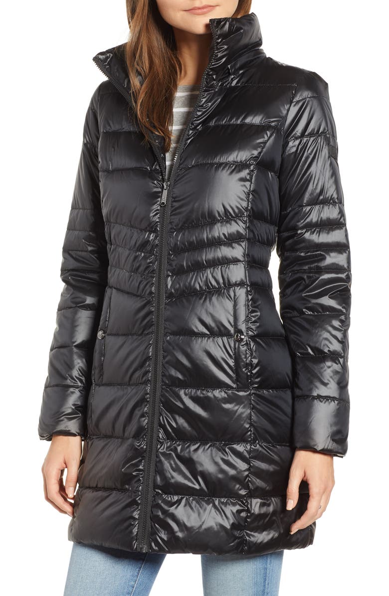 Sam Edelman Hooded Down Coat, Alternate, color,