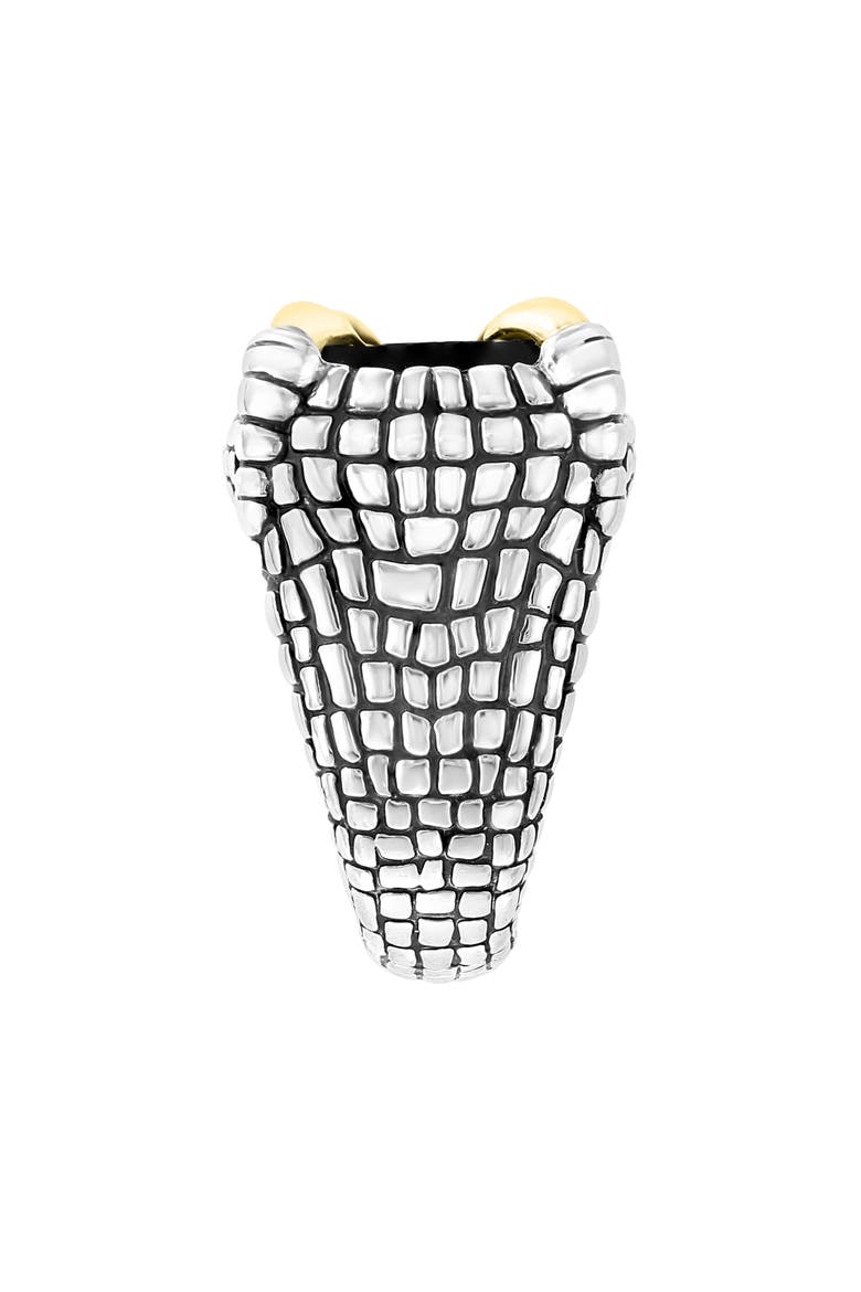 Onyx Claw Prong Ring, Alternate, color, BLACK