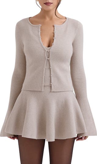 Aster Flared Cuff Cardigan