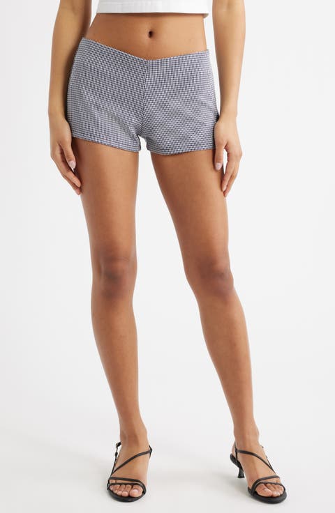 The Carrie Check Shorts