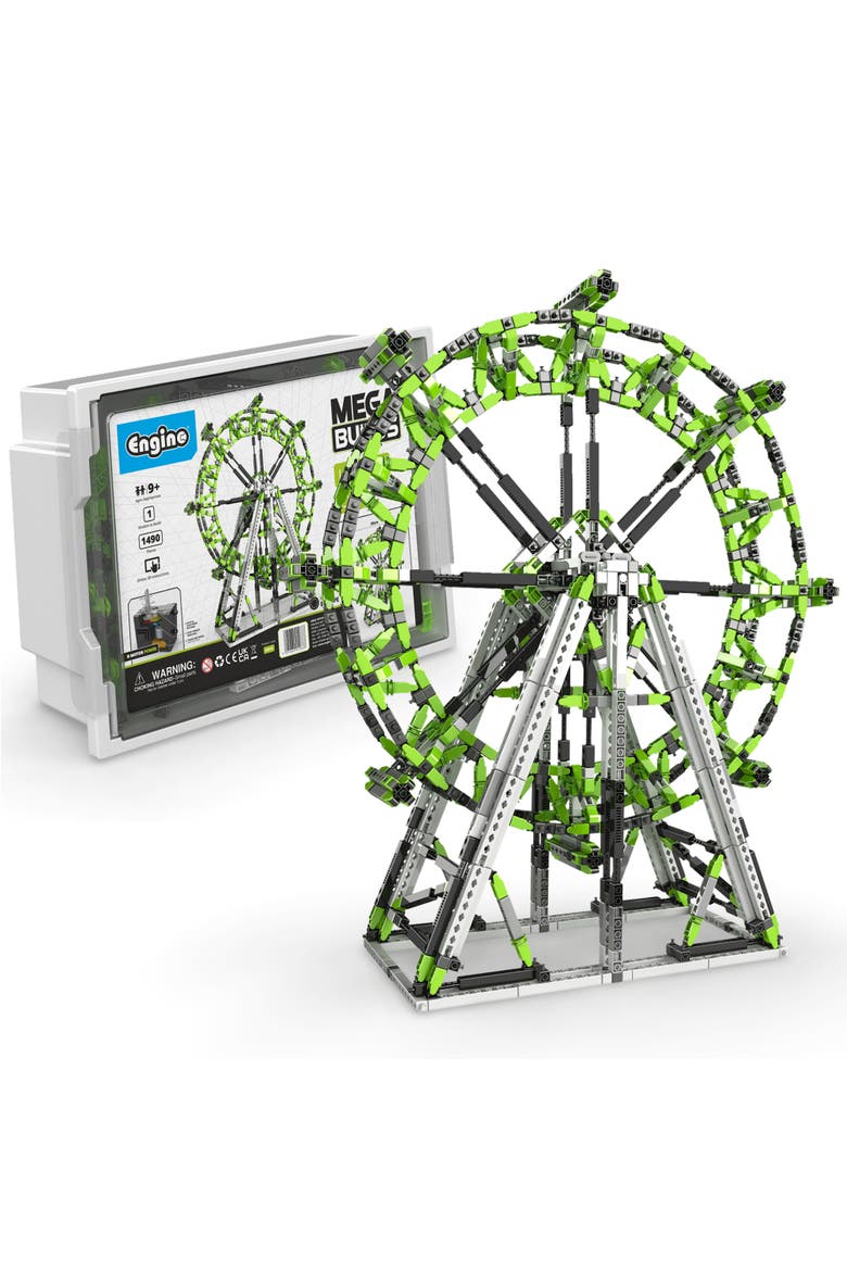 Mega Builds London Eye 1505 Piece Brick Building Set, Main, color, Multicolored