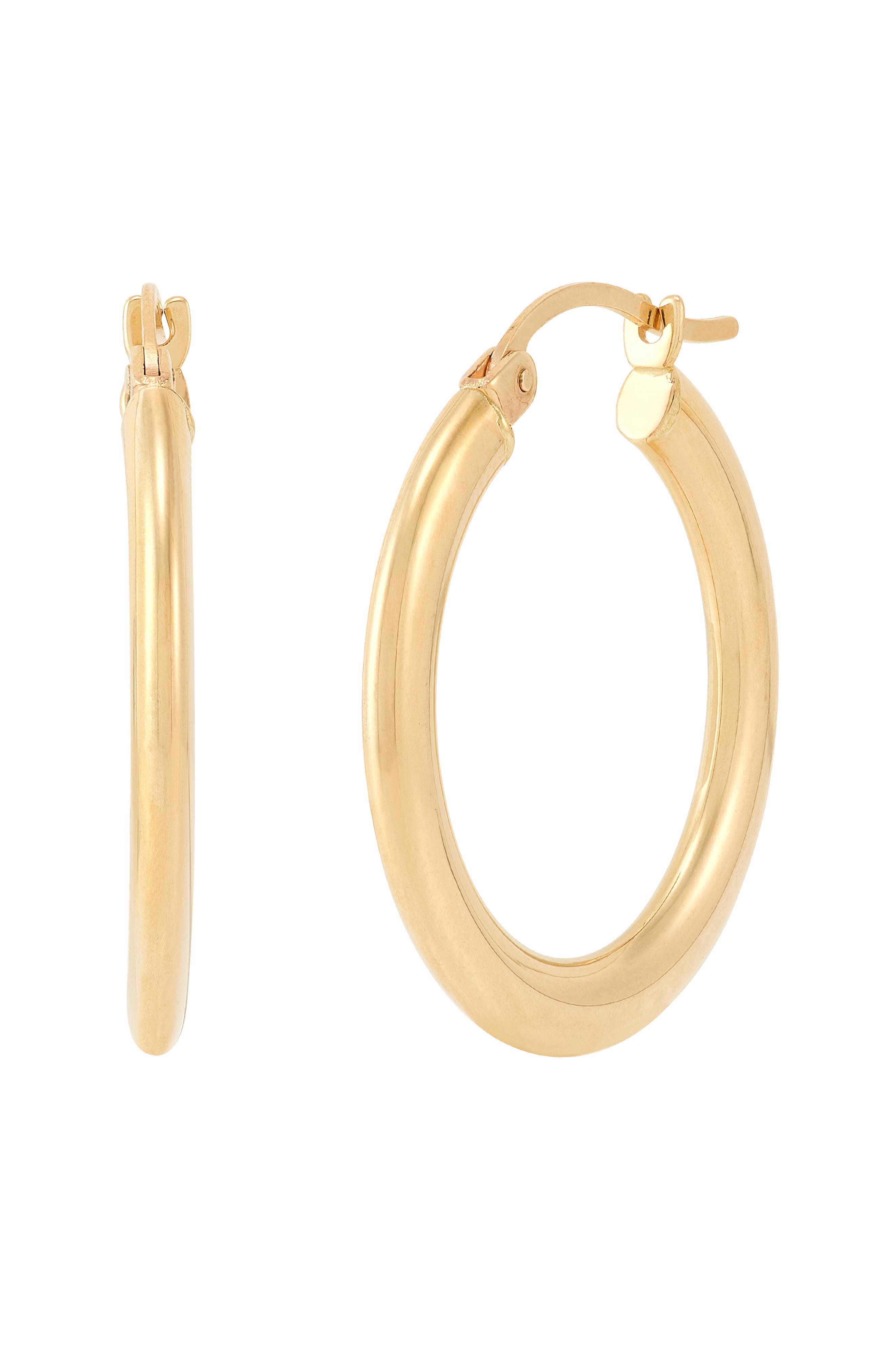 Frankie & Zoe Tubular Hoop Earrings