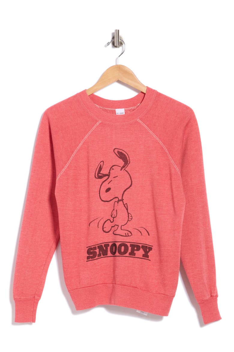 Snoopy Graphic Sweatshirt, Alternate, color, SNOOPY DANCING
