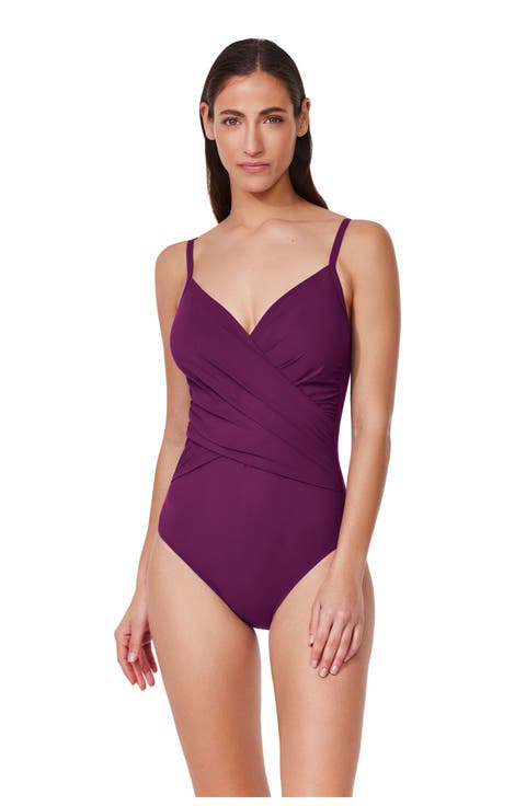 Tutti Frutti V-Neck Surplice One Piece