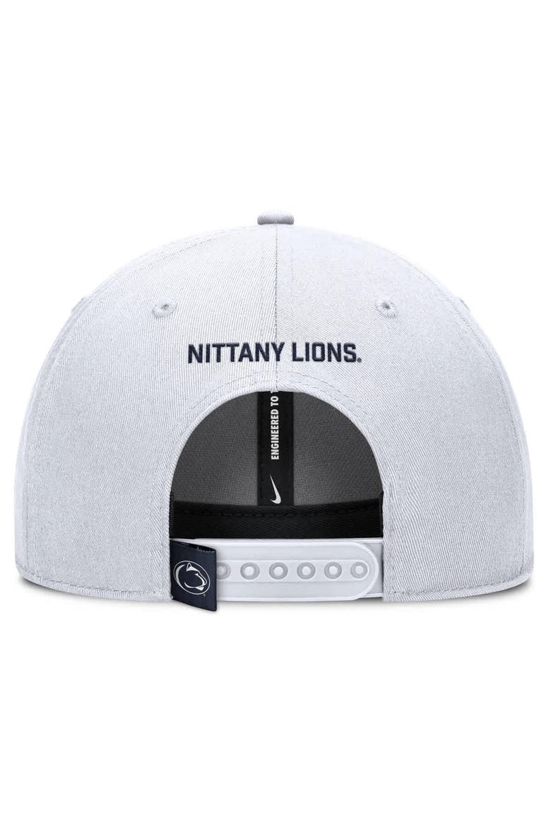 Men's Nike White Penn State Nittany Lions 2025 On-Field Rise Performance Adjustable Hat, Alternate, color, White