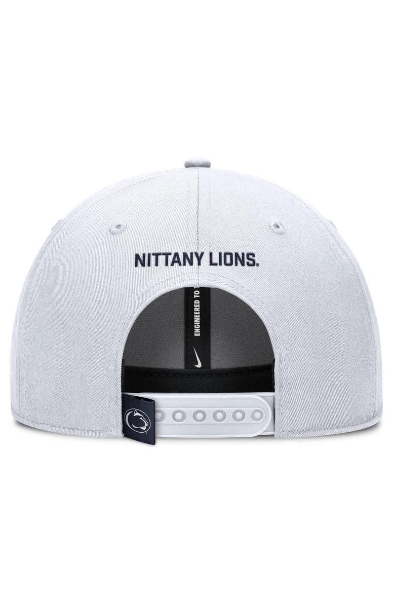 Nike Men's Nike White Penn State Nittany Lions 2025 On-Field Rise Performance Adjustable Hat, Alternate, color, White