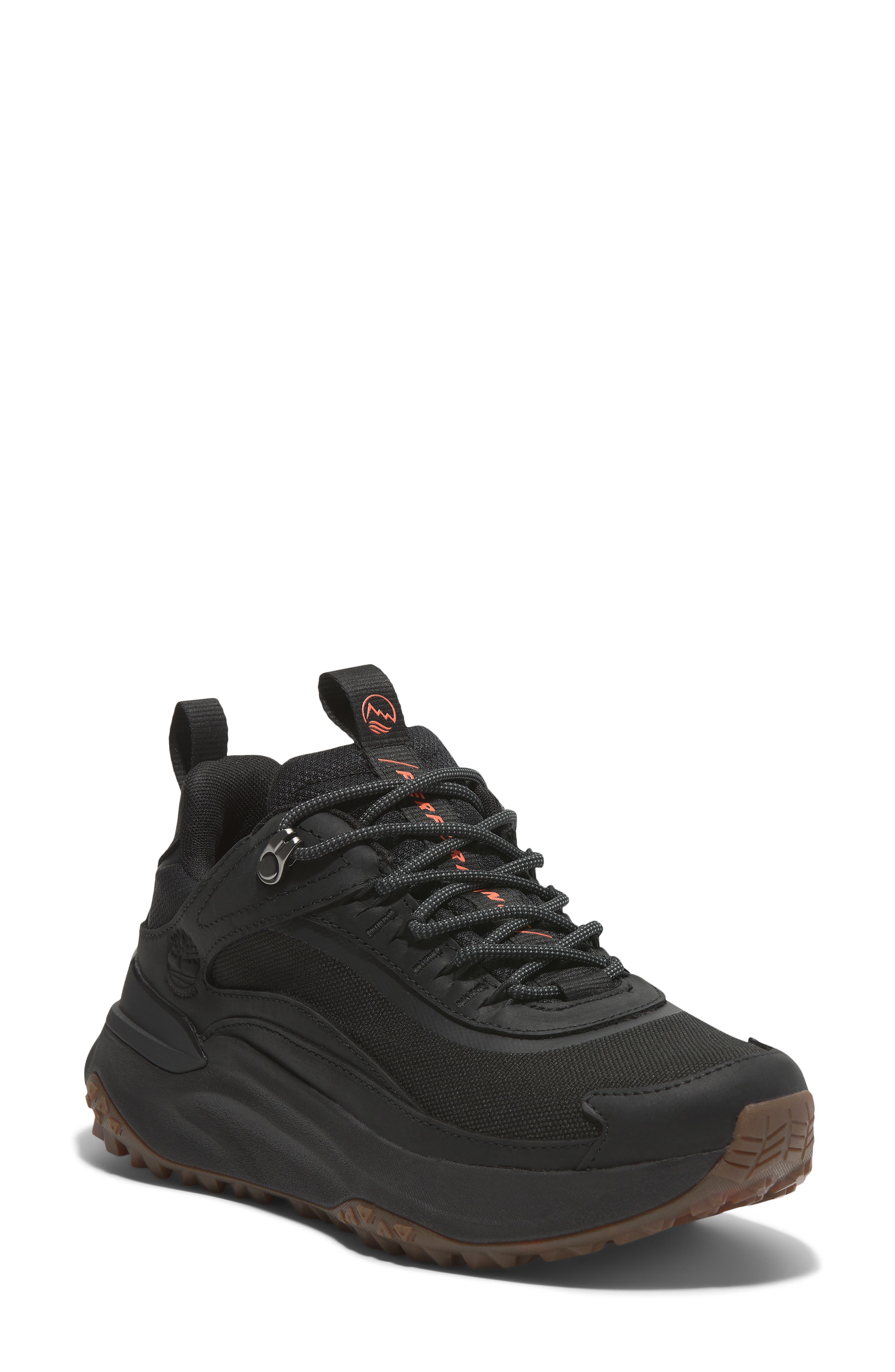 Timberland Motion Access Waterproof Sneaker, Main, color, Black Mesh