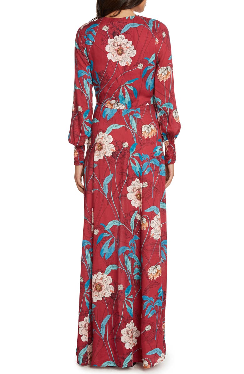 Willow & Clay Print Maxi Dress, Alternate, color, 