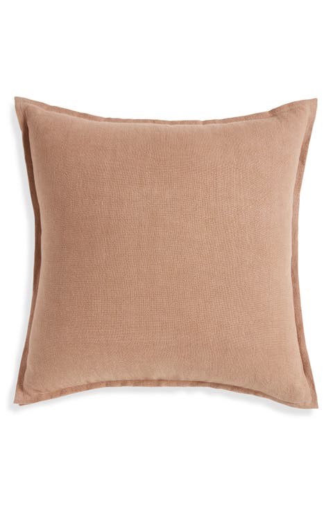 Washed Linen Accent Pillow