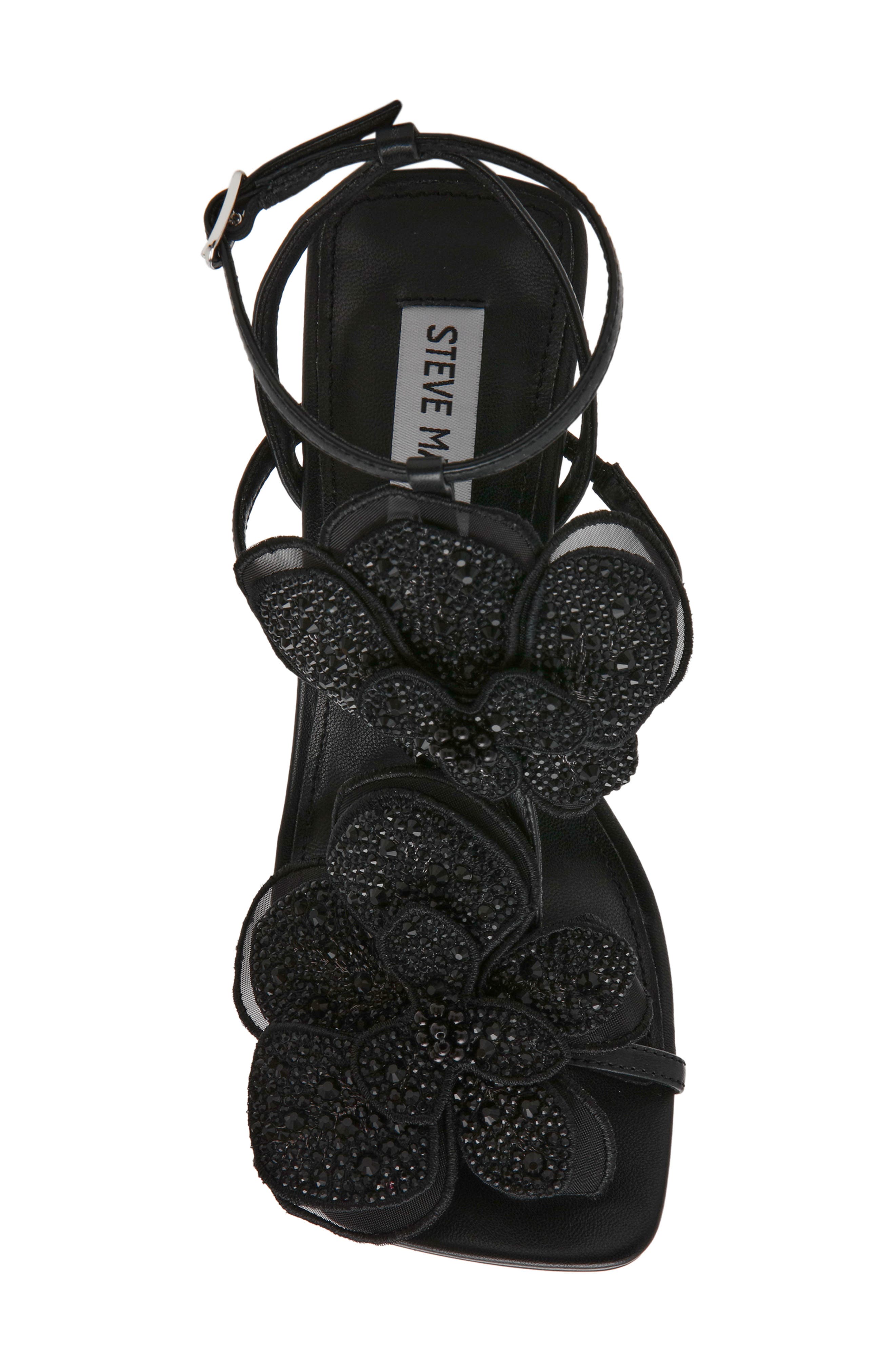 Aries Ankle Strap Sandal, Alternate, color, BLACK