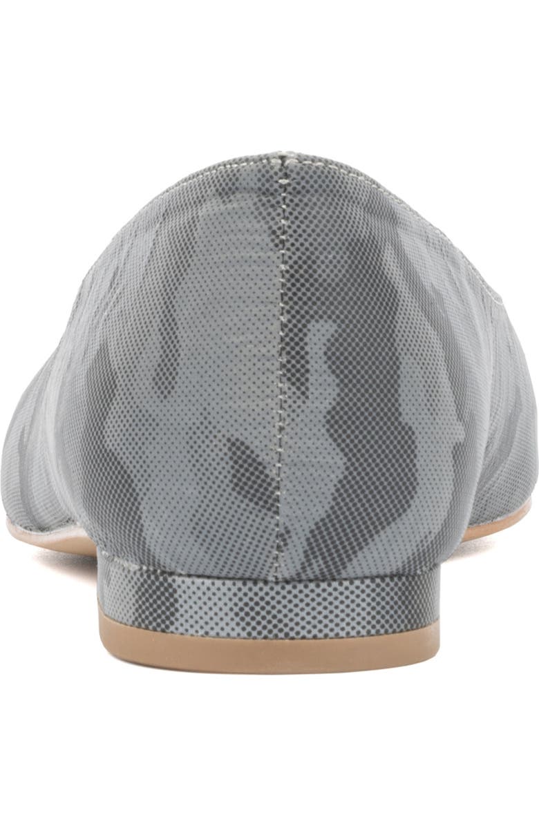 Fashion to Figure Bailey Flat - Wide Width, Alternate, color, Silver Reflective Camo