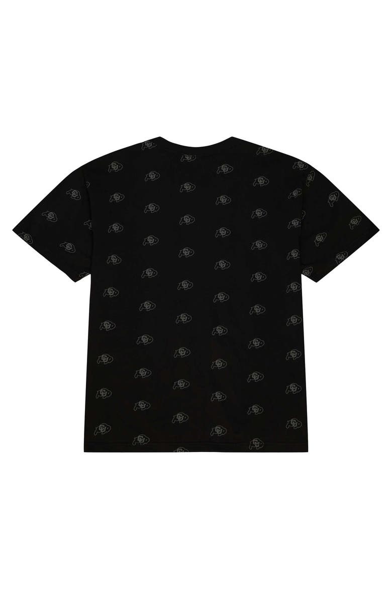 Men's Mitchell & Ness  Black Colorado Buffaloes Allover Print T-Shirt, Alternate, color, Black