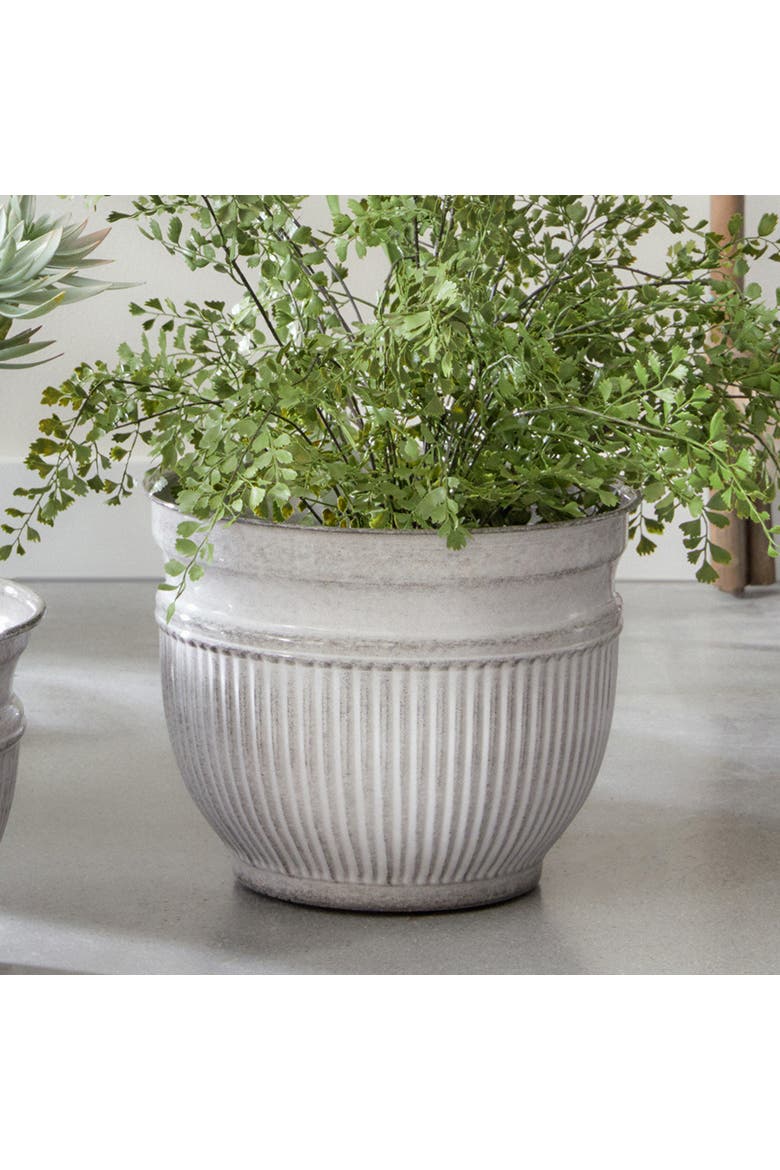 Camelia Pots Set of 3, Alternate, color, White