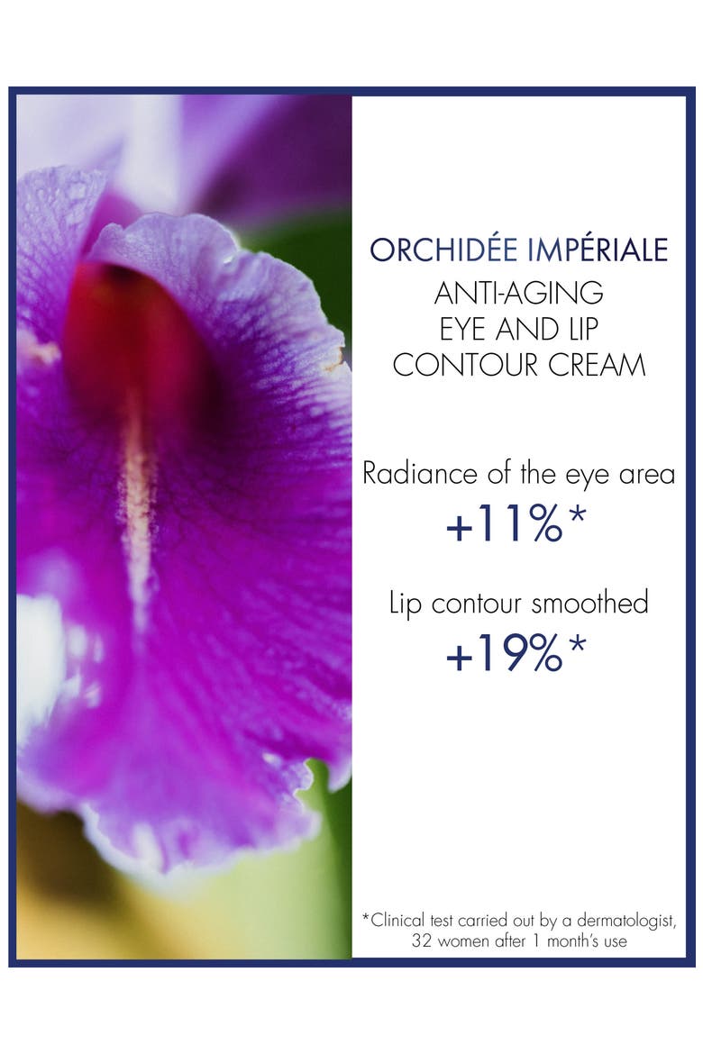 Orchidée Impériale Anti-Aging Eye & Lip Contour Cream, Alternate, color, NO COLOR