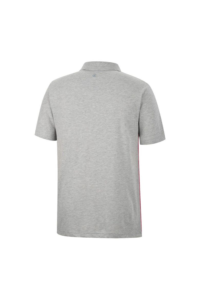 Men's Colosseum Maroon/Heather Gray Montana Grizzlies Caddie Lightweight Polo, Alternate, color, Maroon