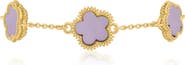 JARDIN Clover Station Chain Bracelet