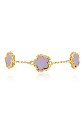 Jardin Clover Station Chain Necklace