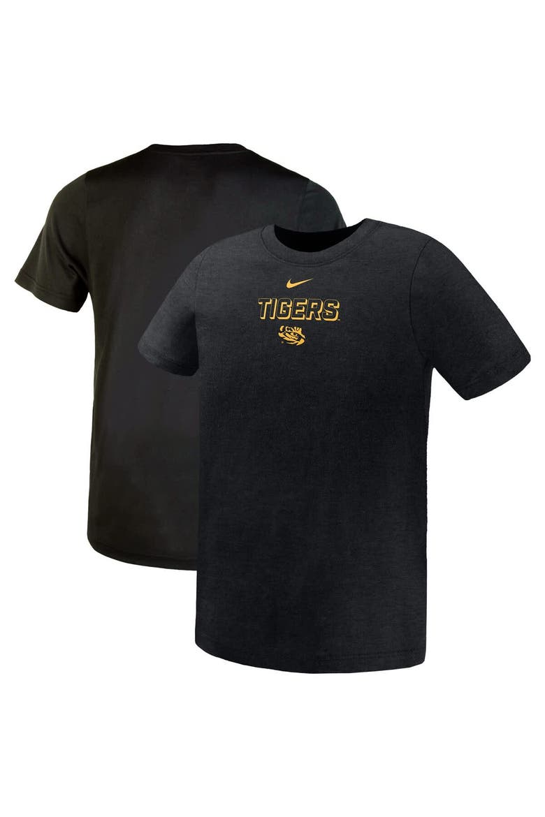 Preschool Nike Black LSU Tigers Legend Performance T-Shirt, Main, color, Black