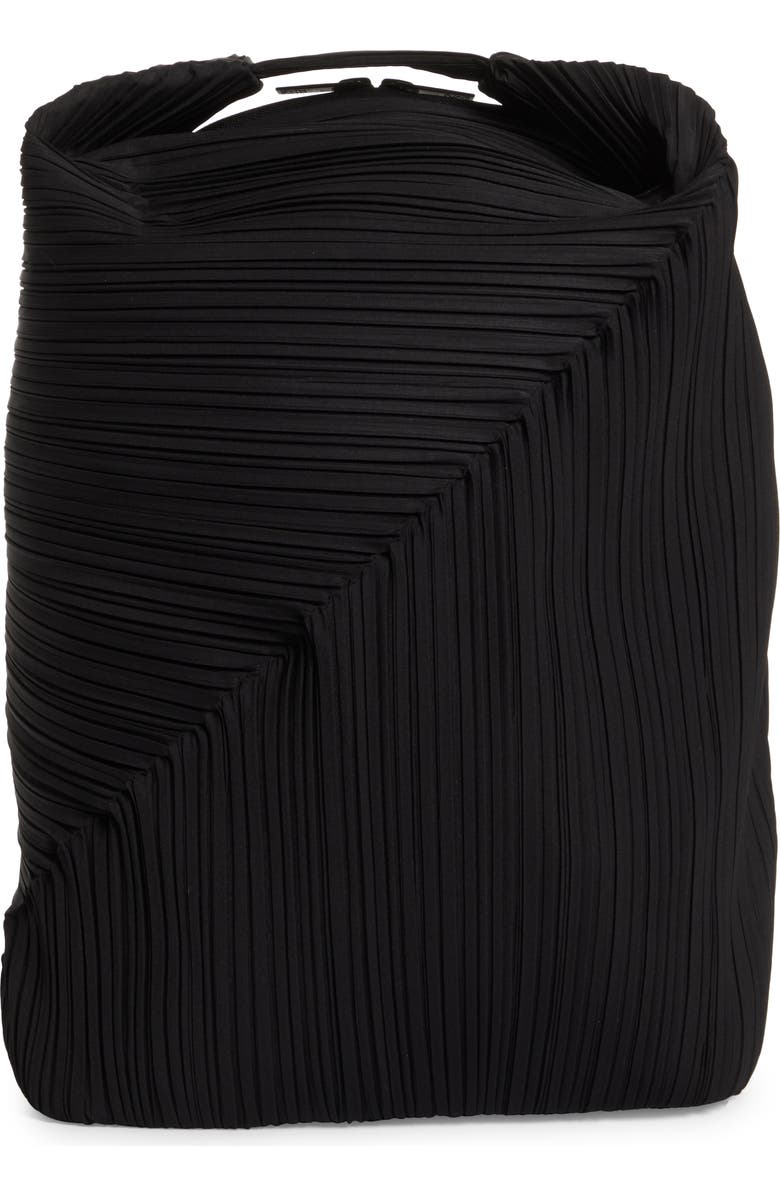 Pleats Please Issey Miyake Diagonal Pleats Backpack, Main, color,