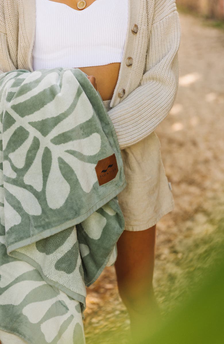 Slowtide Hapa Oversize Cotton Beach Towel, Alternate, color,