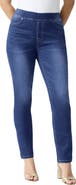 Roaman's Plus Size 360° Stretch Straight Leg Jean