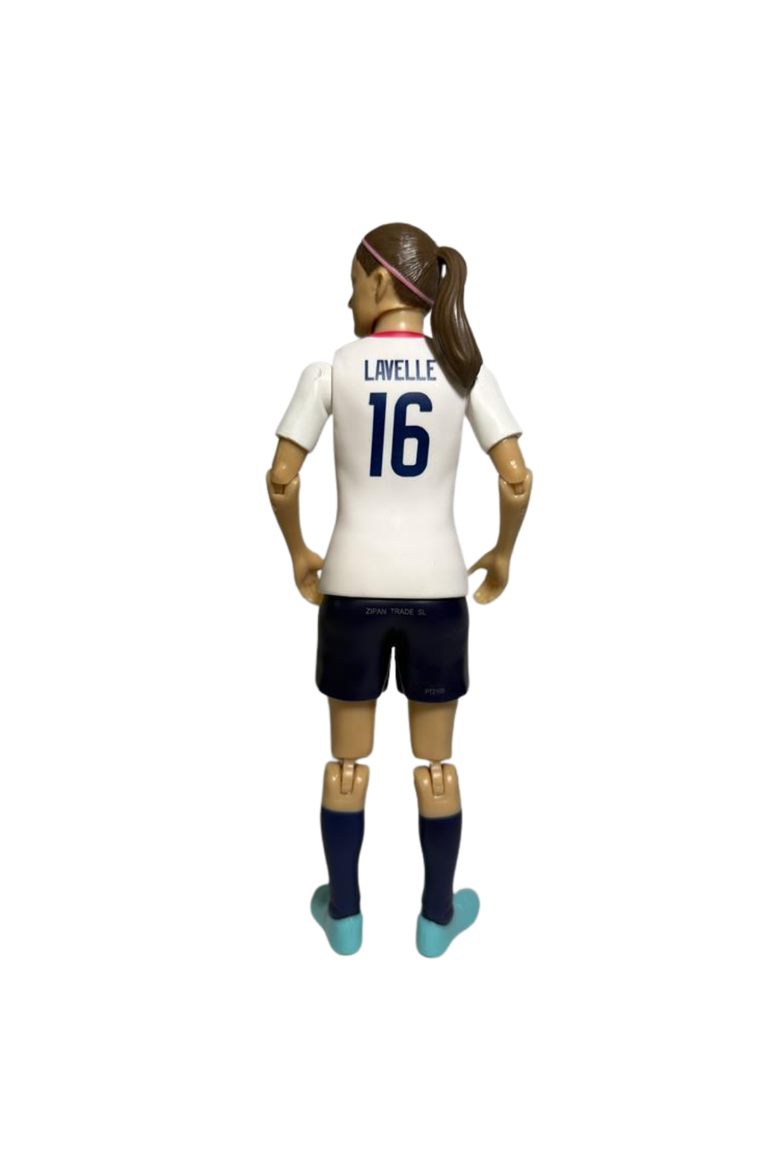 SOCKERS USWNT Rose Lavelle 8" Collectible Soccer Action Figure, Alternate, color, White