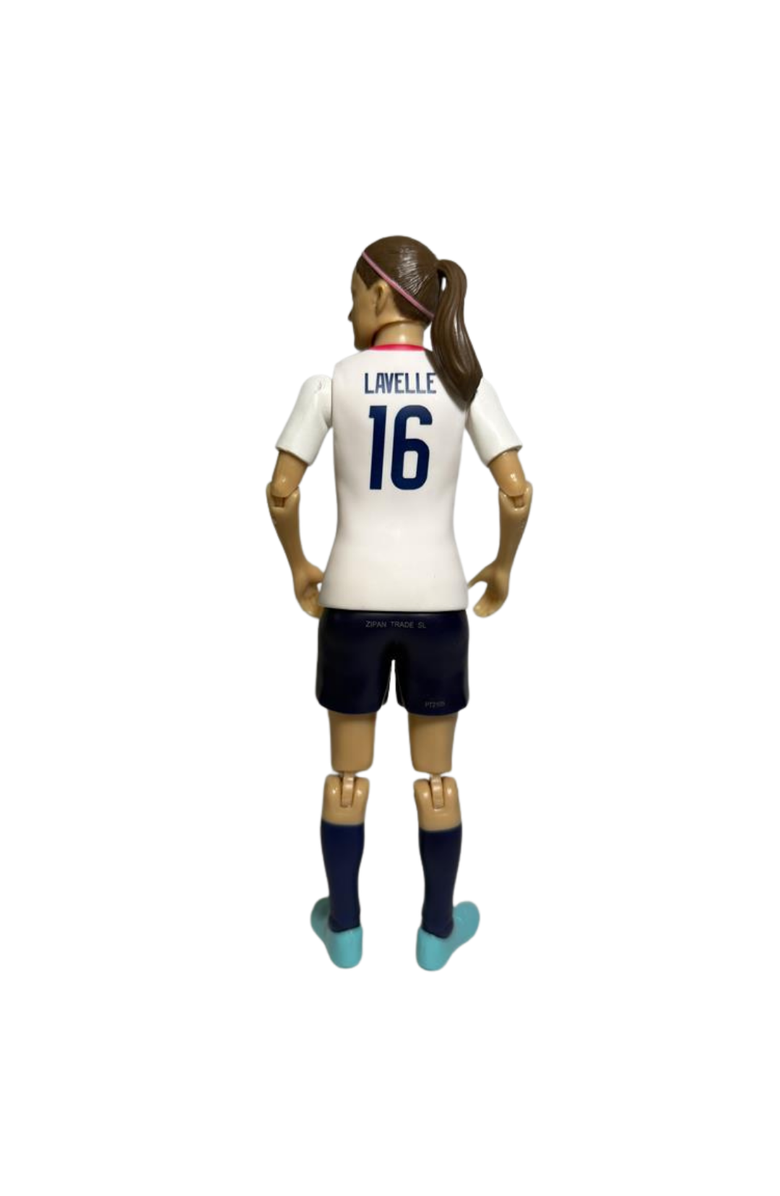 Banbo Toys SOCKERS USWNT Rose Lavelle 8" Collectible Soccer Action Figure, Alternate, color, White