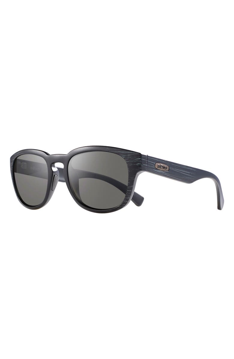 Revo Zinger 53mm Polarized Round Sunglasses, Alternate, color,