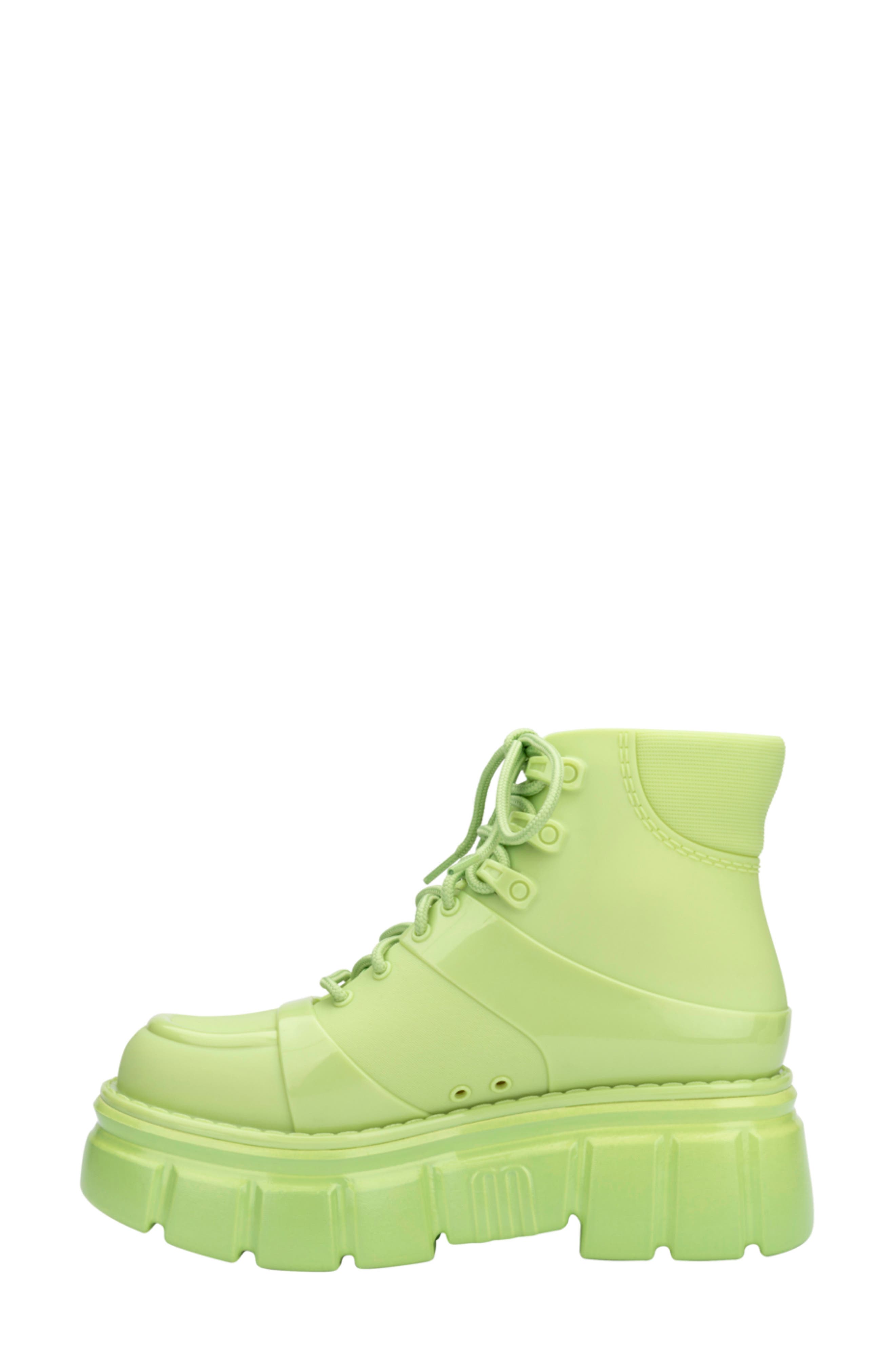 Rebel Lug Sole Boot, Alternate, color, GREEN