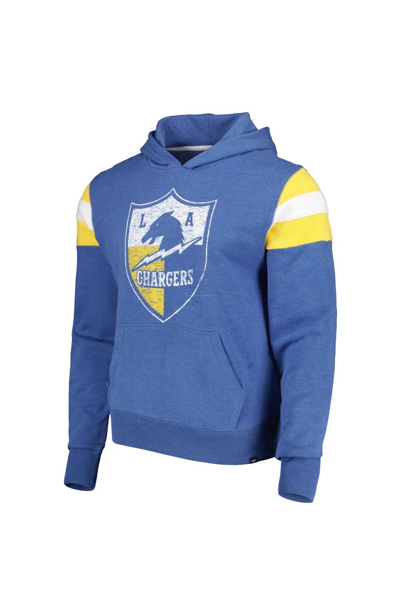 '47 Men's '47 Royal Los Angeles Chargers Legacy Premier Nico Pullover Hoodie, Alternate, color, Royal