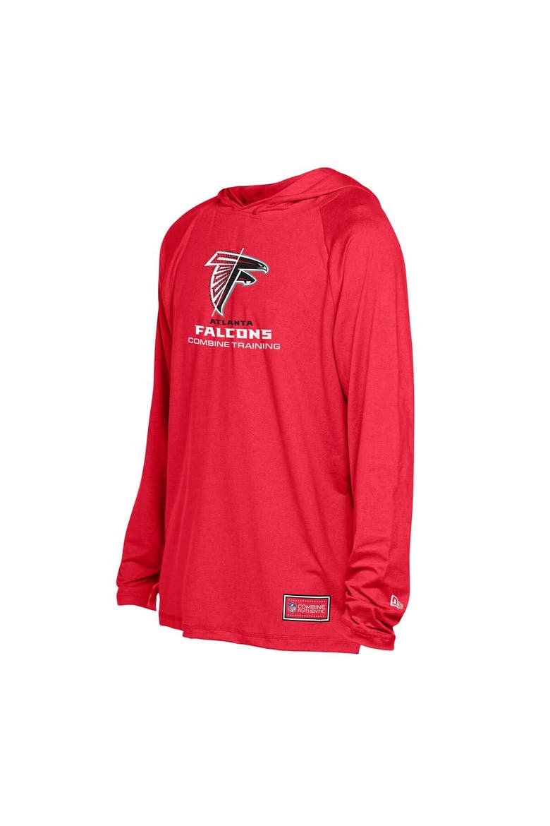 Men's New Era  Red Atlanta Falcons Functional Fandom Hoodie, Alternate, color, Red