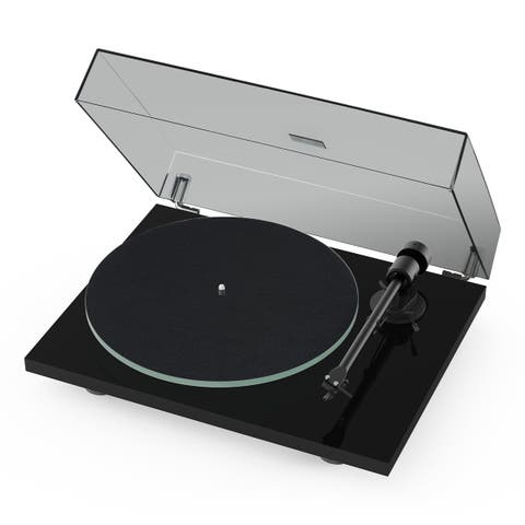 T1 Evo Phono Turntable with Built-In Preamp & Ortofon OM 10 MM Cartridge