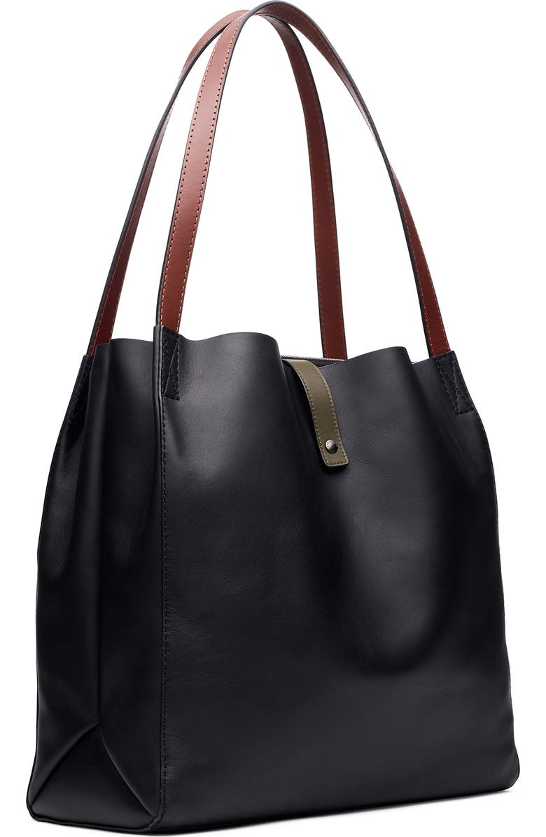 rag & bone Passenger Leather Tote, Alternate, color,