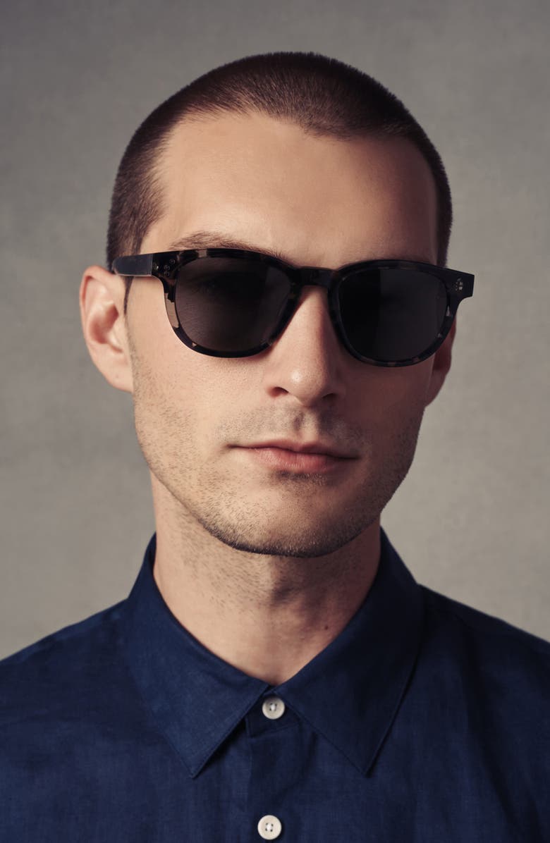 SHAUNS CALIFORNIA Lewis 51mm Polarized Sunglasses, Alternate, color, 