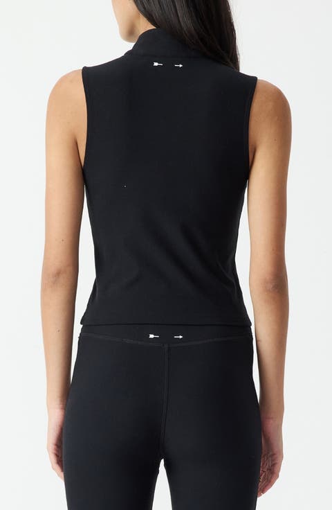 Divina Lizzy Zip Tank Top