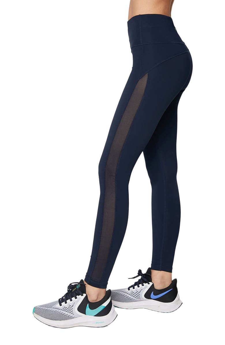 Rebody Active Incline Silkiflex High Waist Leggings 26", Alternate, color, Cool Navy