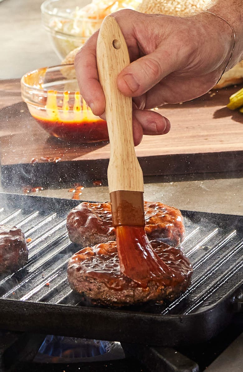 GreenPan x Bobby Flay Reversible Cast Iron Grill & Griddle, Alternate, color, Black