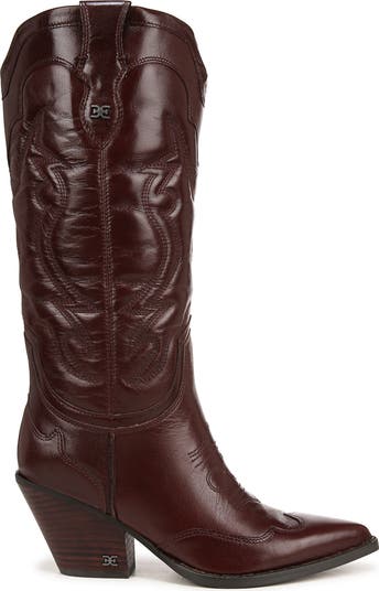 James Pointed Toe Western Boot