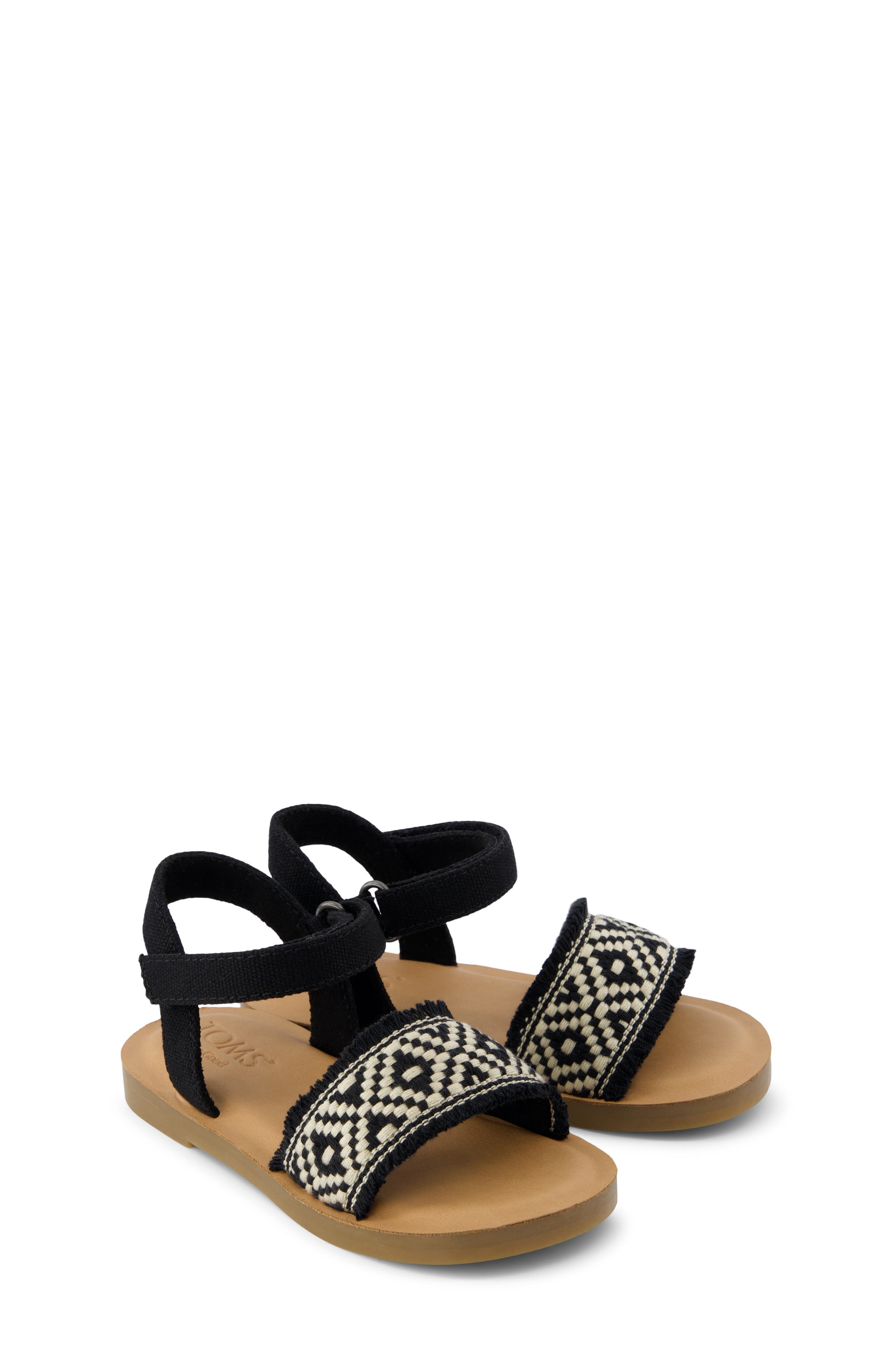 TOMS Remi Sandal, Alternate, color, Black
