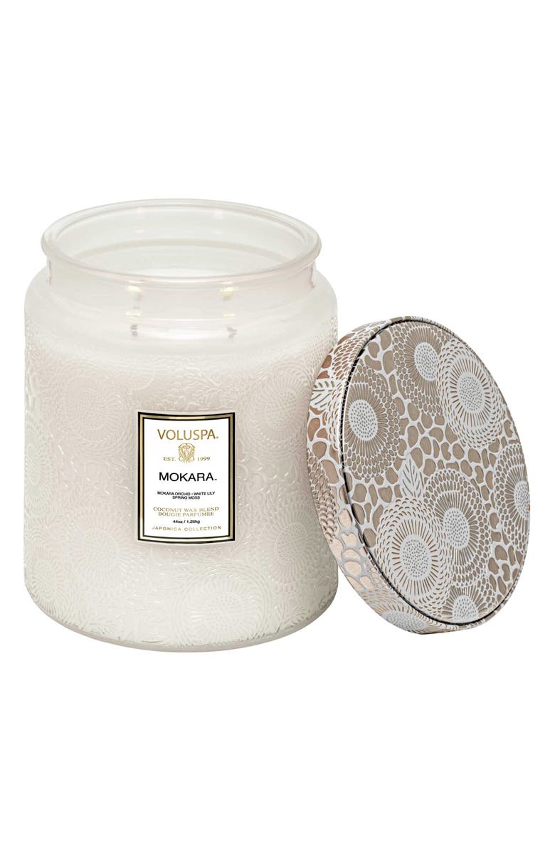 Voluspa Mokara Luxe Jar Candle, Alternate, color, Pink