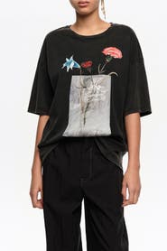 Bimba y Lola Floral Logo T-Shirt