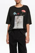 Bimba y Lola Floral Logo T-Shirt