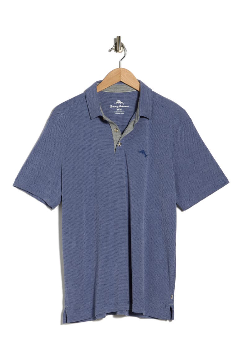 Tranquil Bay Knit Polo, Alternate, color, INFINITY SKY