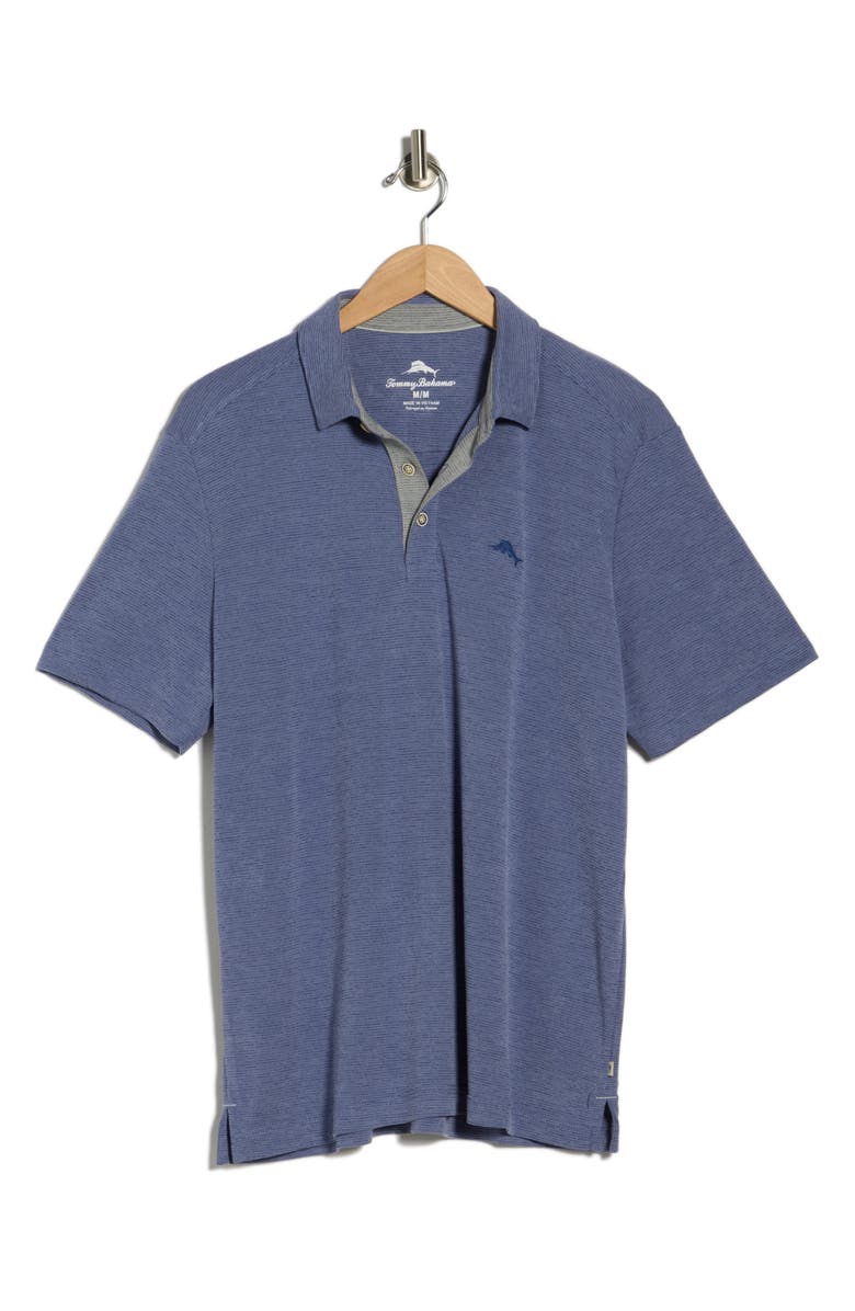 Tommy Bahama Tranquil Bay Knit Polo, Main, color, Infinity Sky
