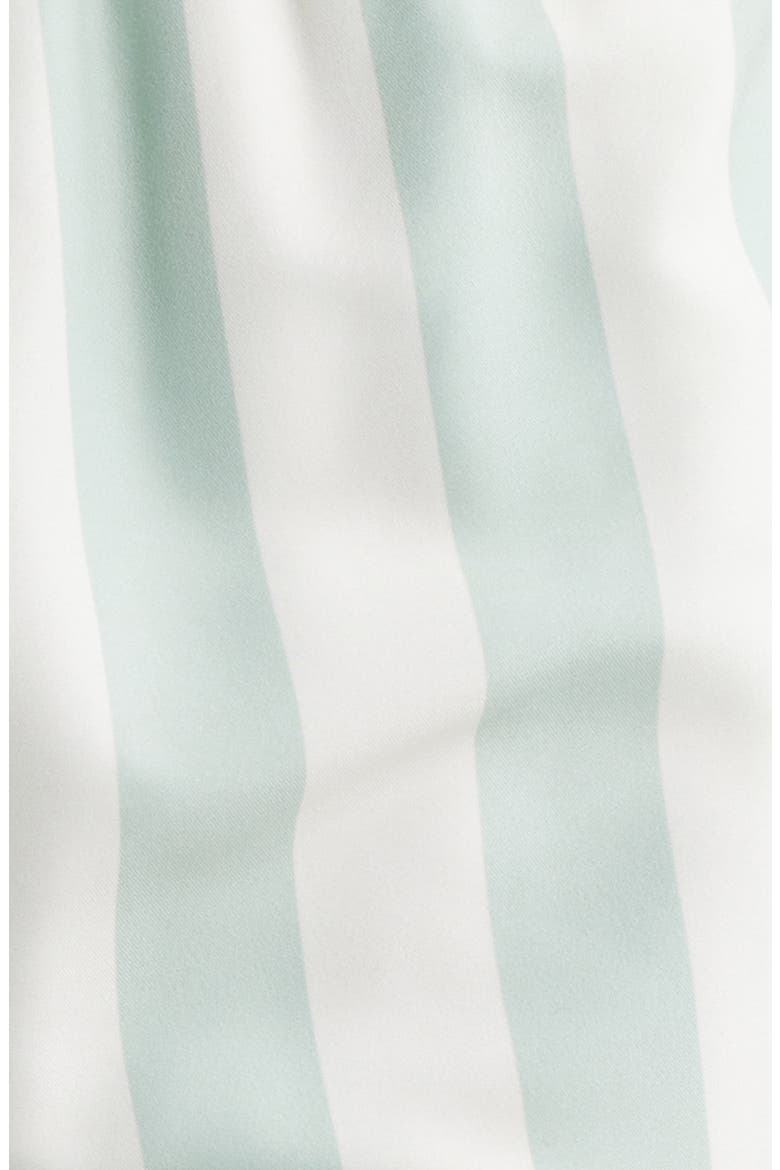 Stripe Swim Trunks, Alternate, color, GREEN/ CREAM