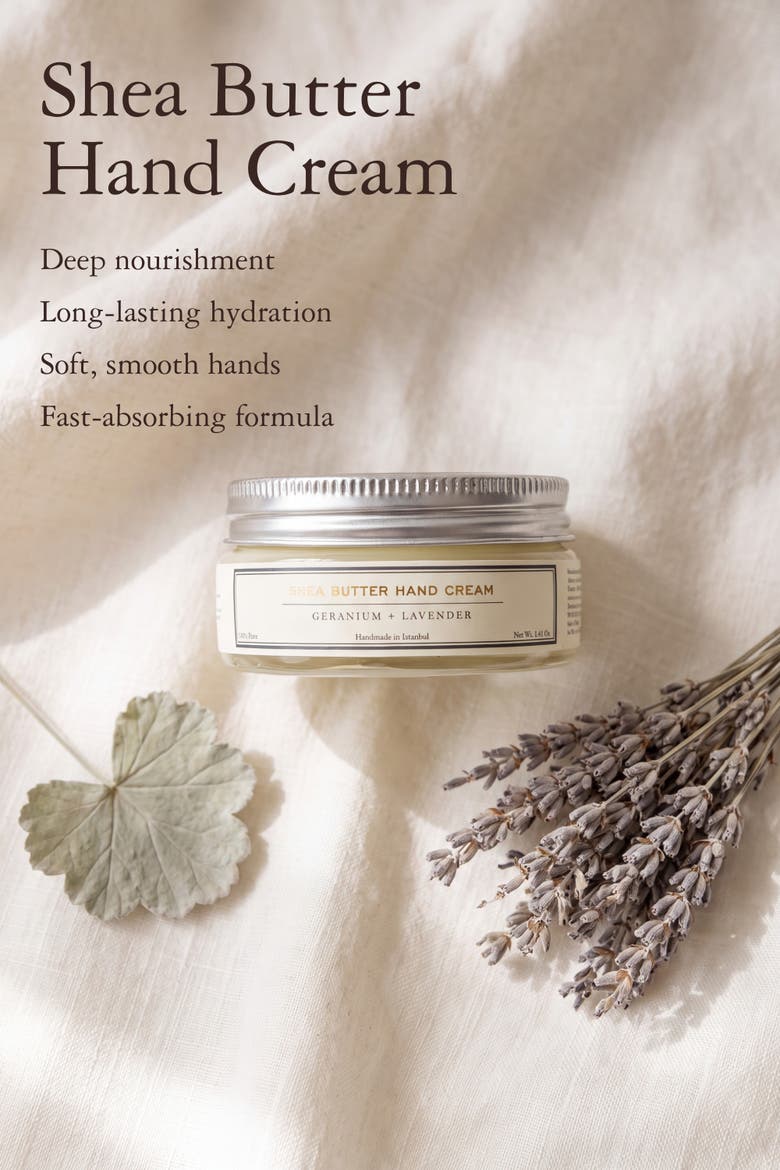 Geranium Lavender Nourishing Softening Hand Cream, Alternate, color, Cream