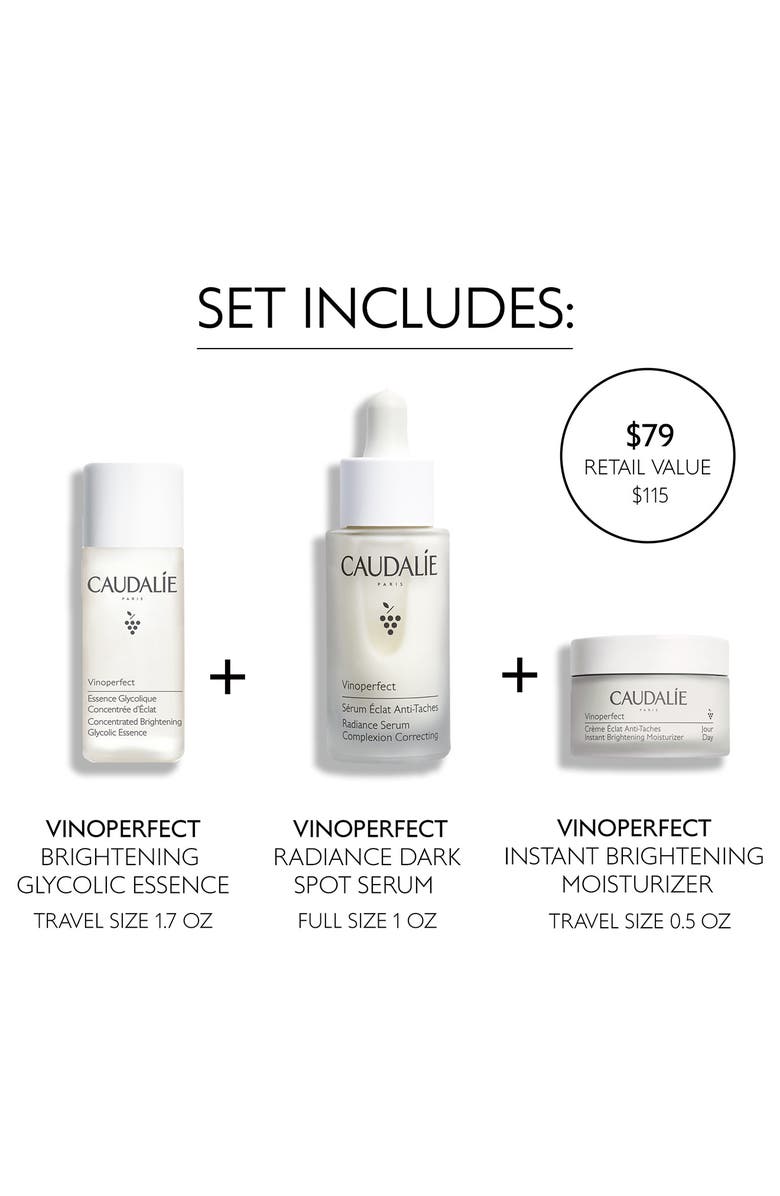 CAUDALÍE Vinoperfect Dark Spot Brightening Solution Set USD $115, Alternate, color, 
