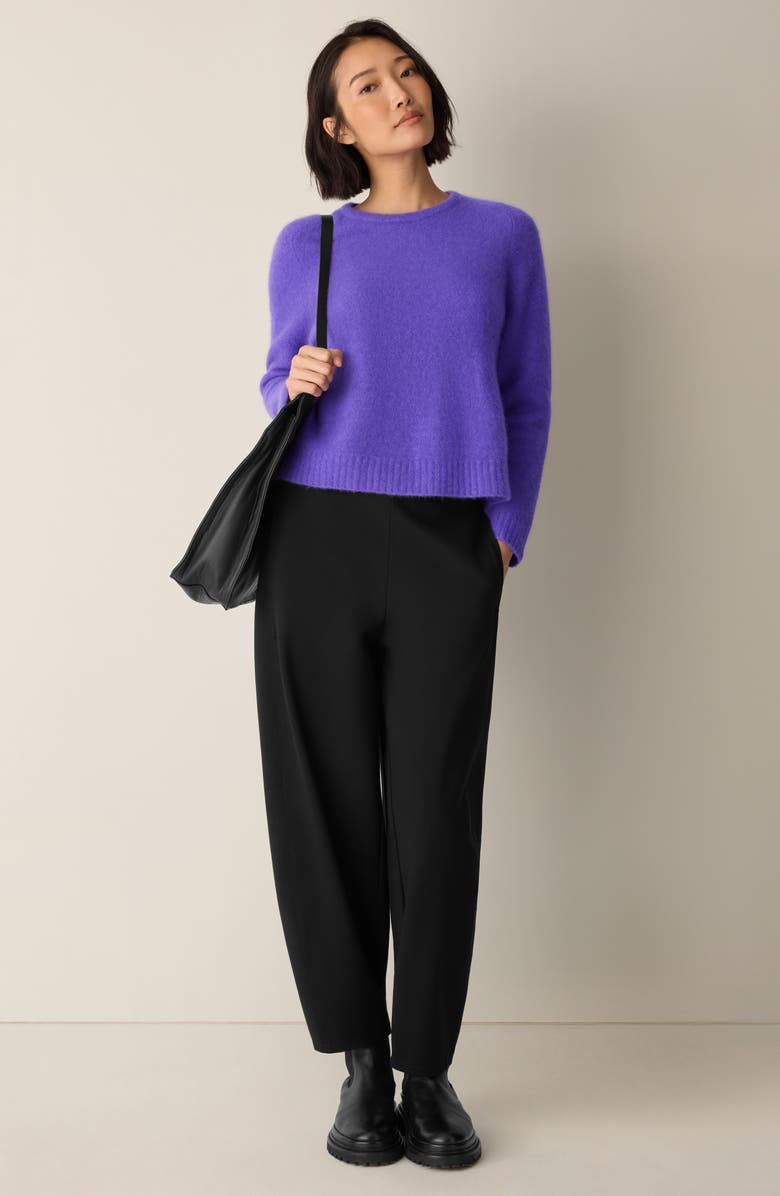 Eileen Fisher Cashmere Blend Sweater, Alternate, color, Ultraviolet